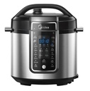 Midea 6L InnerChef Pressure Cooker MYCS-C6037P Black Cover & Silver Body